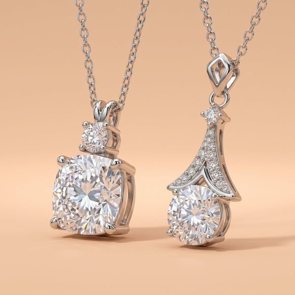 Mossanite Neckalce