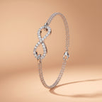 Montore 1.7MM Moissanite Bow-Knot Bracelet