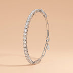 Montore 3MM Multi-Stone Moissanite Tennis Bracelet