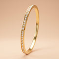 Montore 3MM Tennis Moissanite Bangle Bracelet