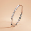Montore 4MM Moissanite Eternity Bangle Bracelet