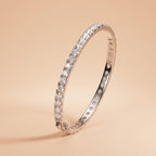 Montore 4MM Moissanite Eternity Bangle Bracelet
