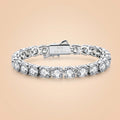 Moissanite Silver Tennis Bracelet (27cttw) for women