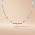 Moissanite Tennis Necklace for Women (31.8-42.6 cttw)