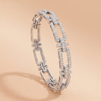 Montore VVS1 Brilliant Cut Moissanite Bracelet