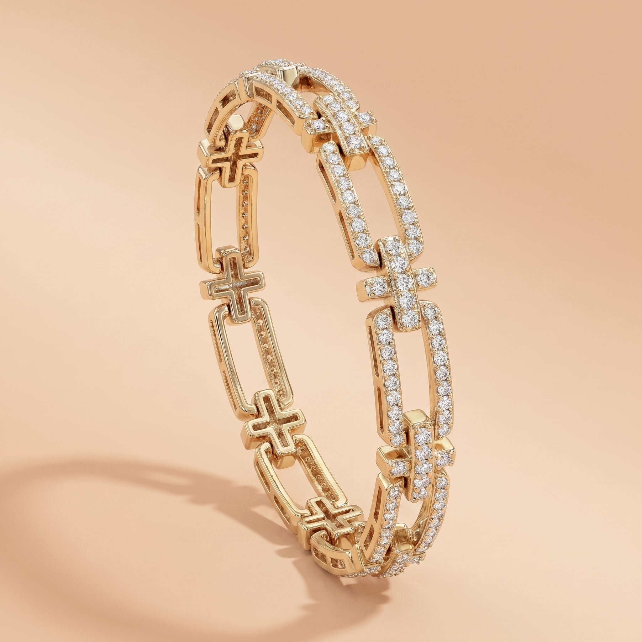 Montore VVS1 Brilliant Cut Moissanite Bracelet