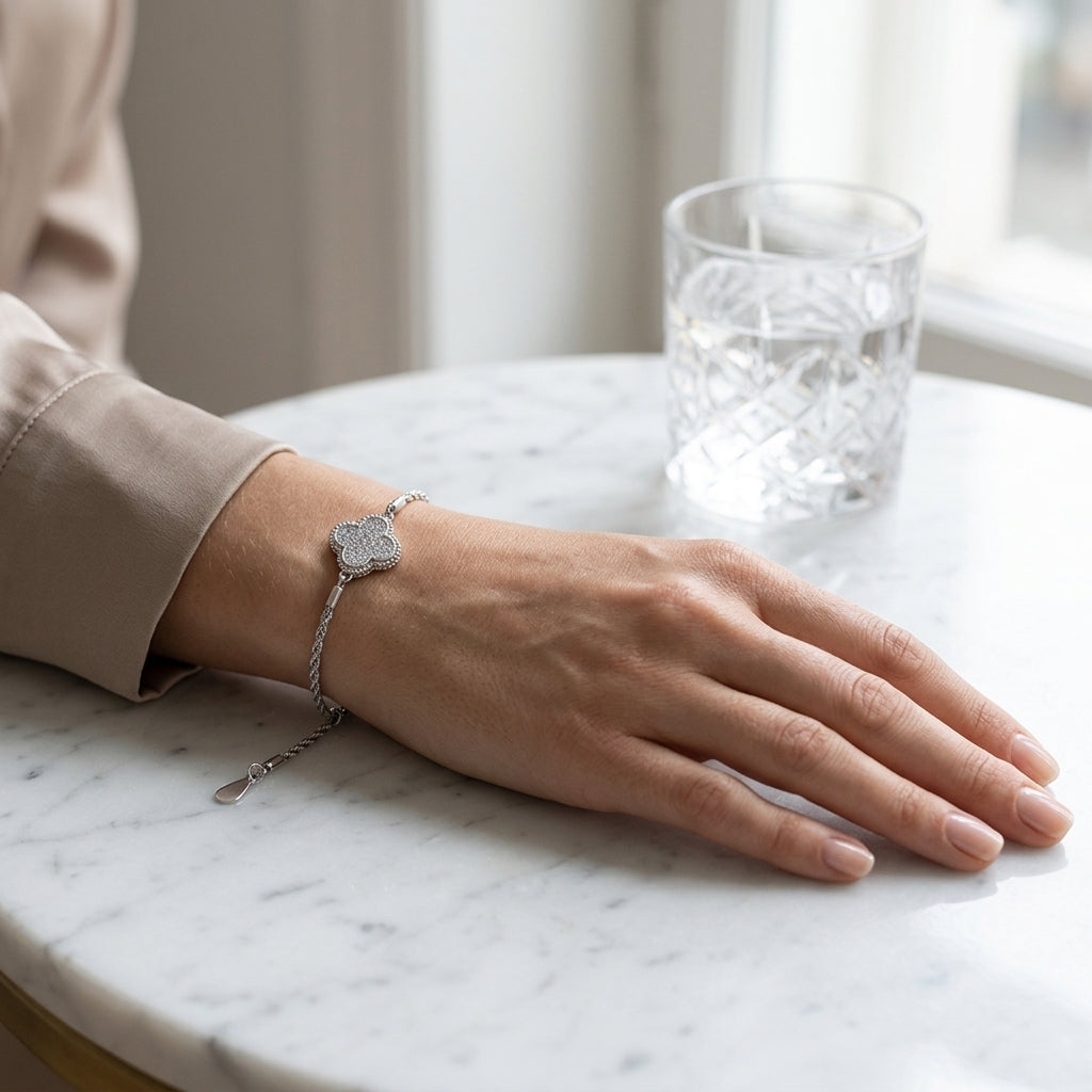 Montore VVS1 D Color 1.2–1.5MM Bezel Moissanite Bracelet