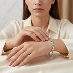 Montore VVS1 D Color 1.8MM Brilliant Cut Luxe Moissanite Bracelet