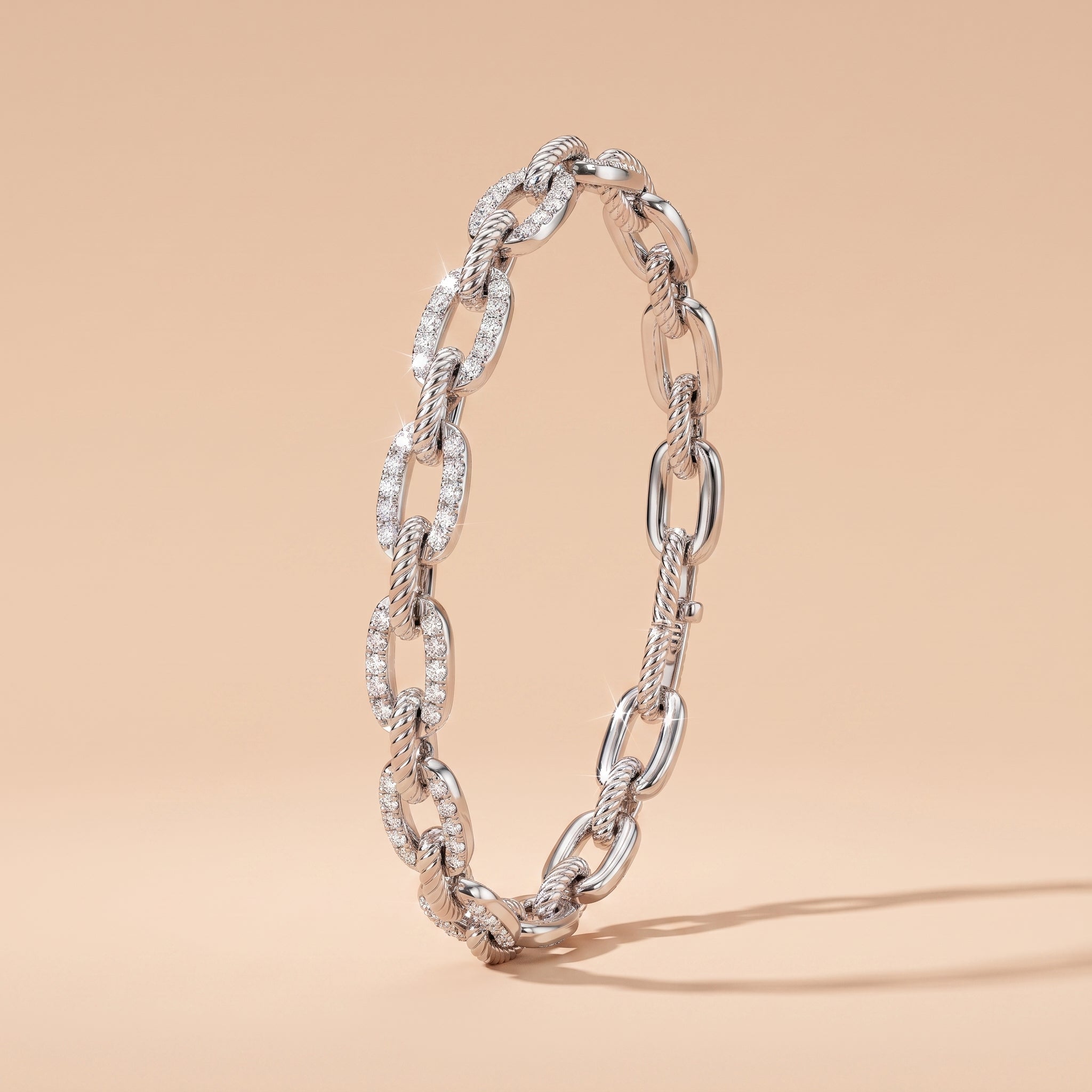 Montore VVS1 D Color 1.8MM Brilliant Cut Luxe Moissanite Bracelet