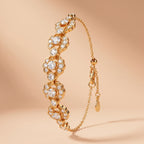 Montore VVS1 D Color 3.0MM Brilliant Cut Moissanite Bracelet