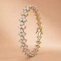 Montore VVS1 D Color 3.0MM Brilliant Cut Moissanite Bracelet