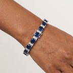 Montore VVS1 D Color 6×6MM Tennis Bracelet